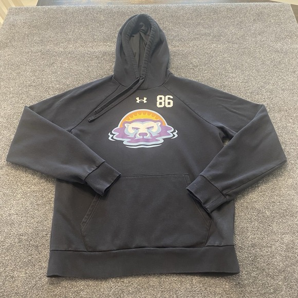 Under Armour Other - Orlando Solar Bears Under Armour Team Player Issue Hoodie Mens Medium Stretch